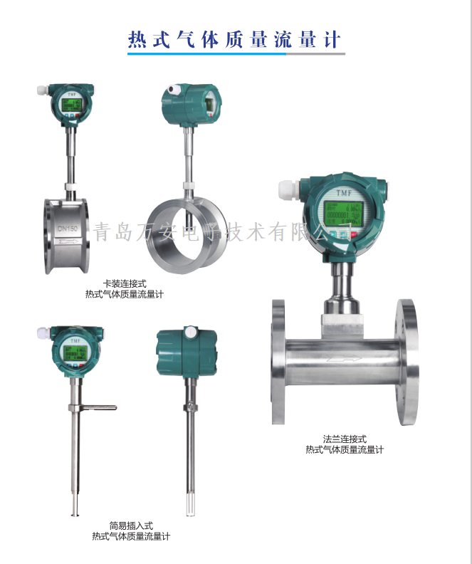 熱式氣體質(zhì)量流量計應(yīng)用領(lǐng)域(圖1)